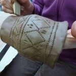 Орнаментиры неолита для нанесения рисунка на глиняную посуду